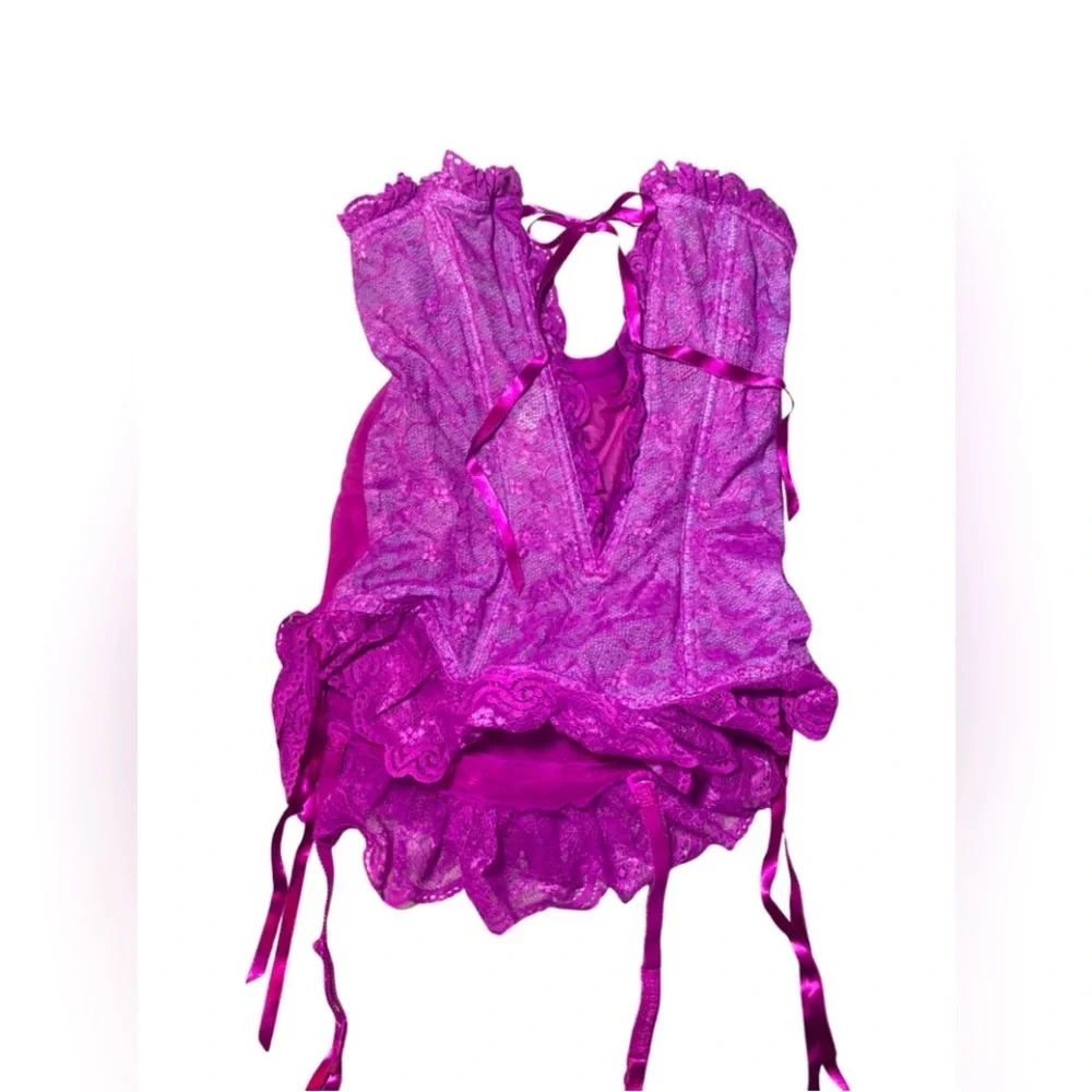Victorias Secret Vintage Lace Corset Top - Picture 4 of 7